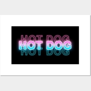 Hot Dog Posters and Art